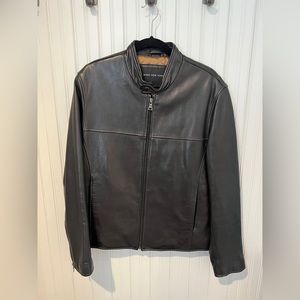 Marc New York Brown Leather Jacket Men’s M